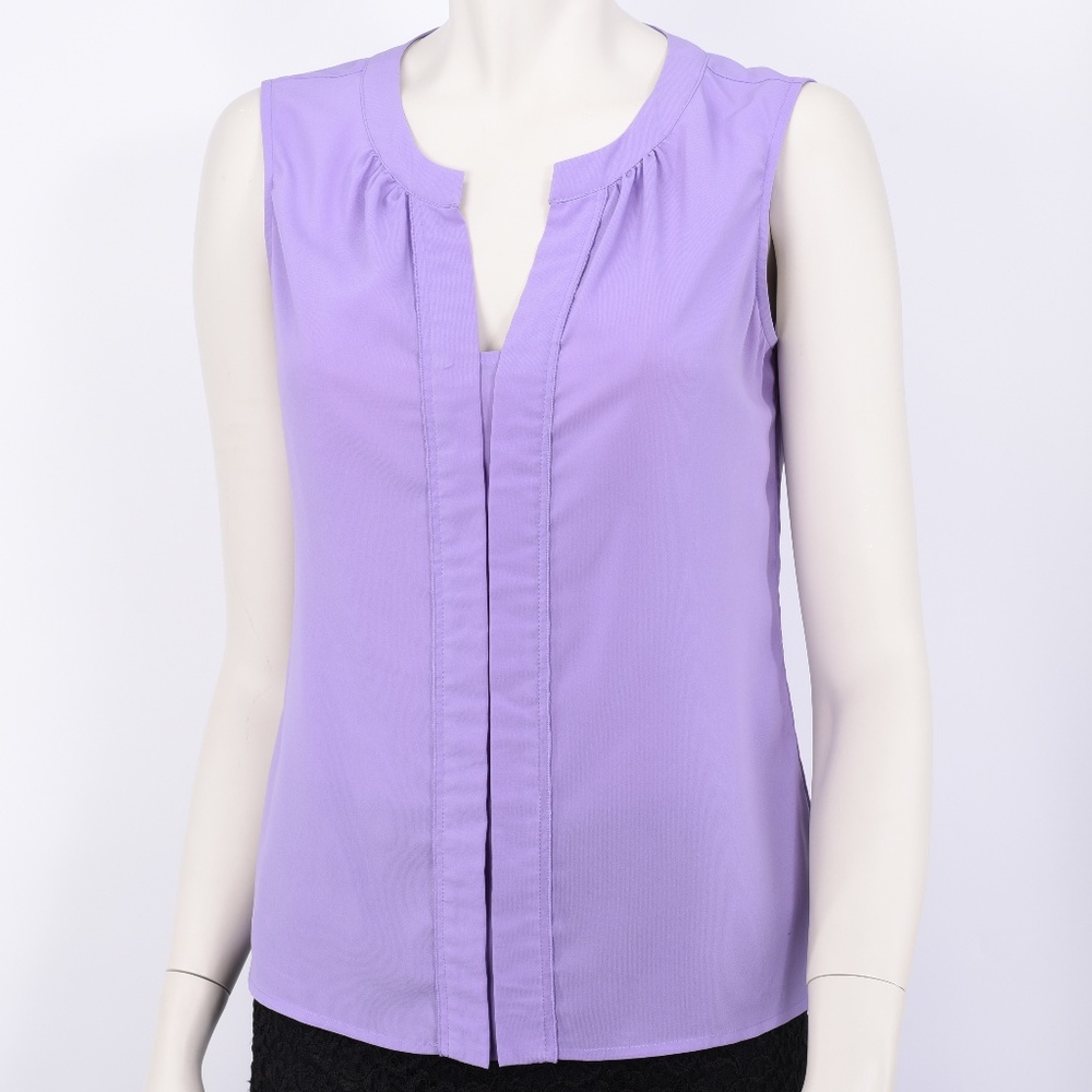 Calvin Klein Piped Woven Blouse